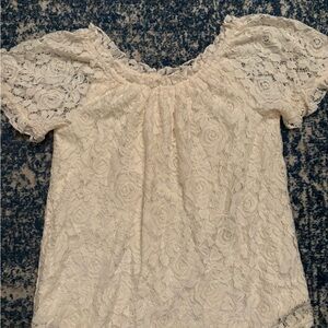 Maurices Floral Lace Top